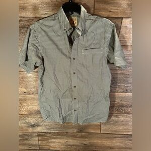 Red Head button up shirt